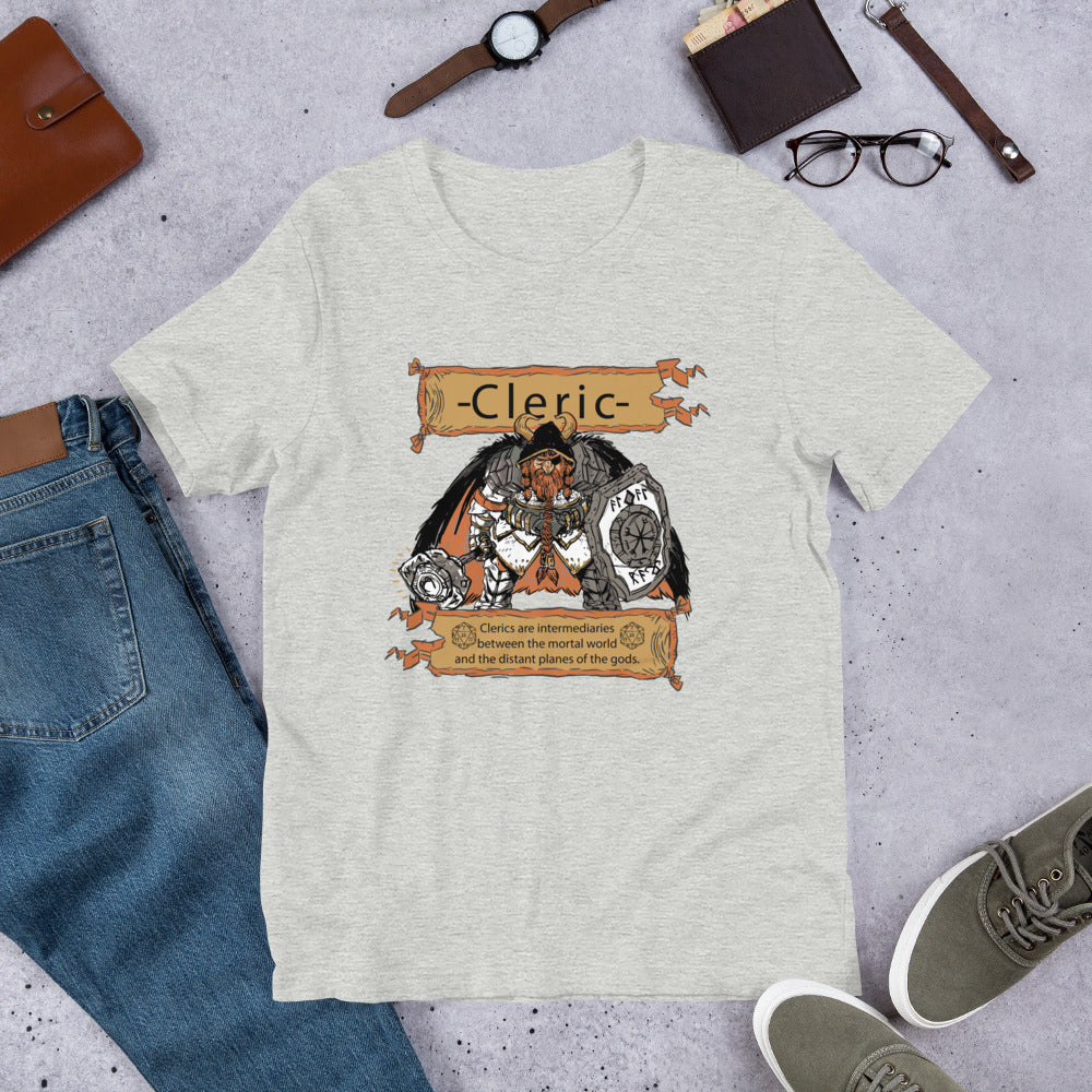 Dwarf Cleric Class T-Shirt