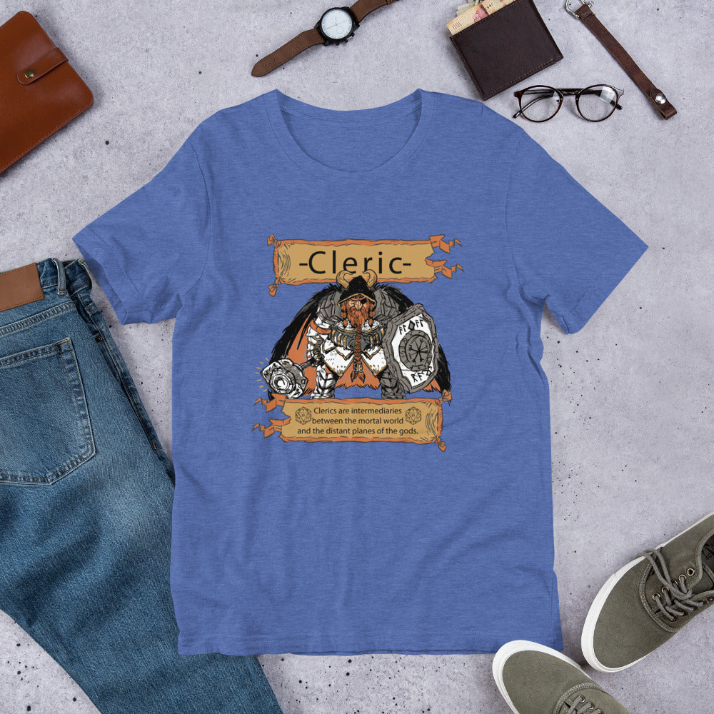Dwarf Cleric Class T-Shirt