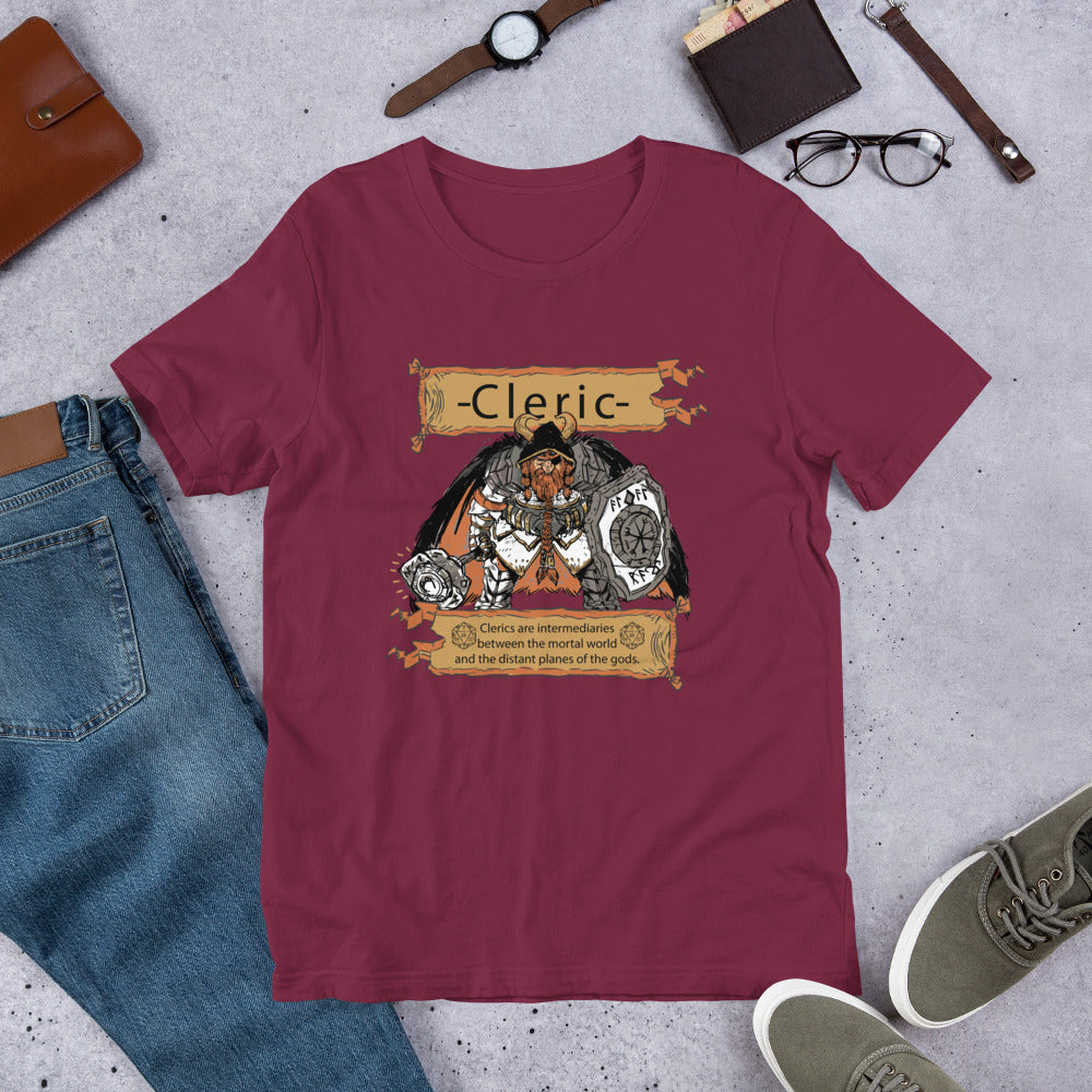Dwarf Cleric Class T-Shirt