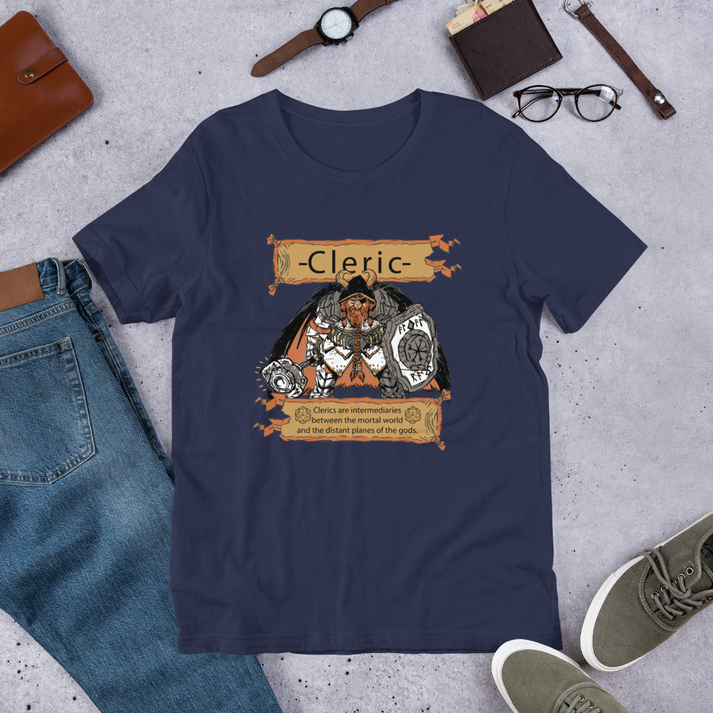 Dwarf Cleric Class T-Shirt