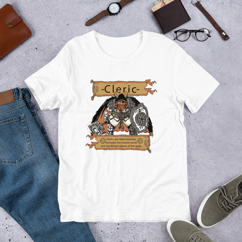 Dwarf Cleric Class T-Shirt